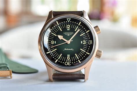 longines diver legend bronze|longines legend diver bronze review.